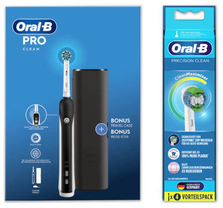 Oral B Elektrogeräte & Aufsteckbürsten 20% Rabatt