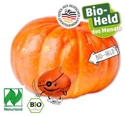 NATURGUT Deutscher Bio-Hokkaidokürbis 1.29