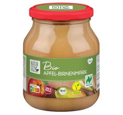 NATURGUT Bio Apfel-Birnenmark