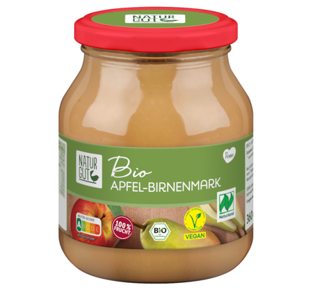 NATURGUT Bio Apfel-Birnenmark