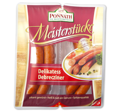 PONNATH Delikatess Debrecziner 4.44