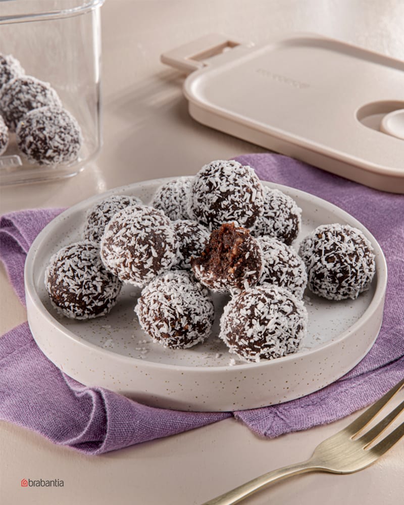 Dieses Bild zeigt die fertigen Energy Balls.