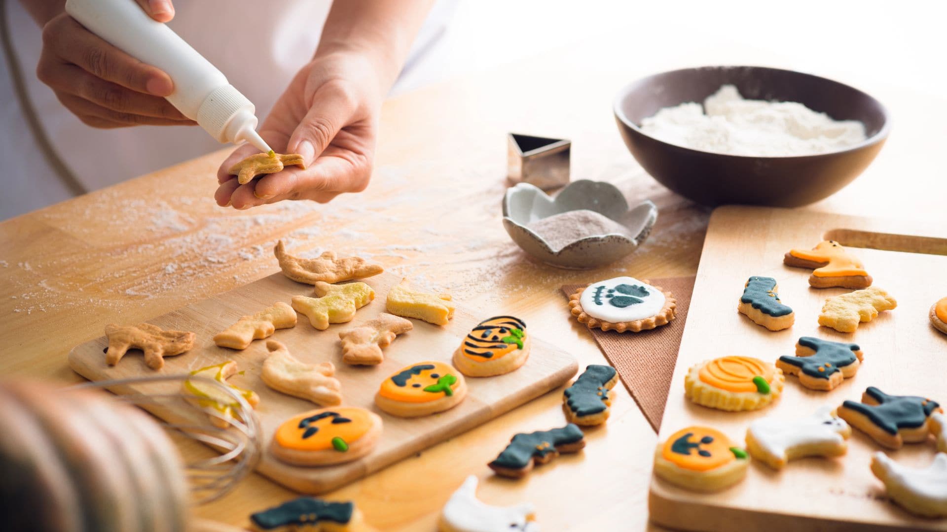 Halloween Snacks perfekt dekorieren