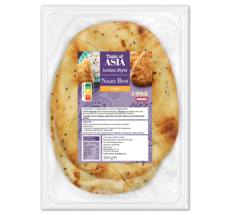 TASTE OF ASIA Naan-Brot*