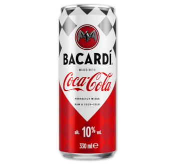 BACARDÍ Coca-Cola oder ABSOLUT Vodka Sprite