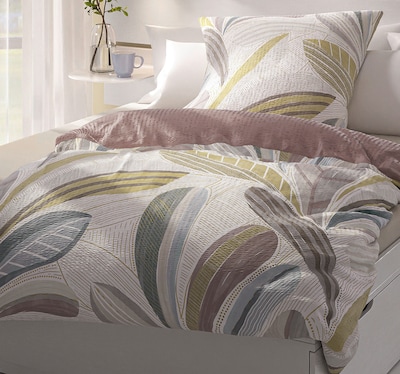 HOME IDEAS Living Seersucker-Wendebettwäsche-Garnitur 12.99