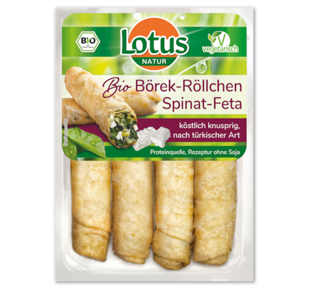 LOTUS Bio Börek-Röllchen*
