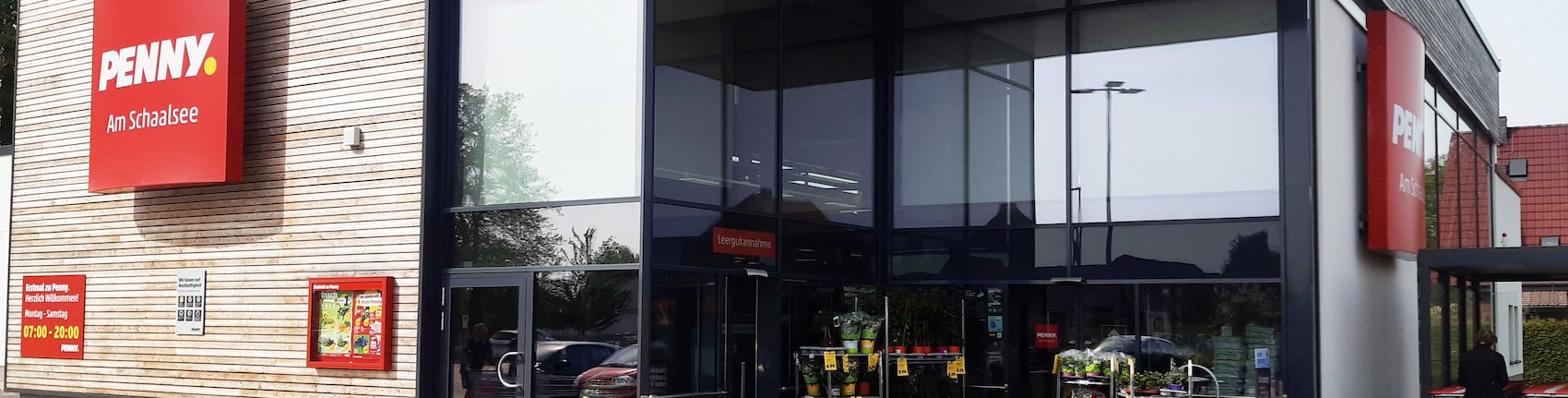 sie sehen den Eingang vom Penny Markt in Zarrentin Am Bahnhof 5