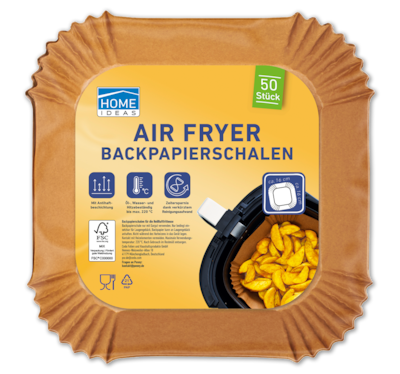 HOME IDEAS Cooking Backpapierschalen AIR FRYER*
