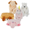 Kinder-Tierkissen oder Baby-Kuscheldecke mit Kissen 5.99