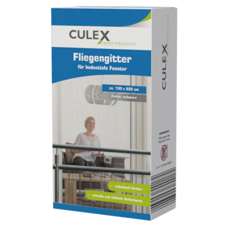 CULEX Fliegenschutzgitter für bodentiefe Fenster 1.99