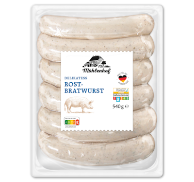 MÜHLENHOF Rostbratwurst