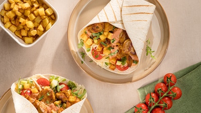 Veganer Döner Wrap 