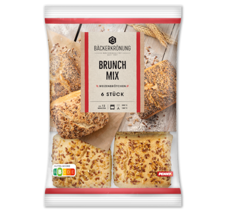 BÄCKERKRÖNUNG Brunch Mix Brötchen