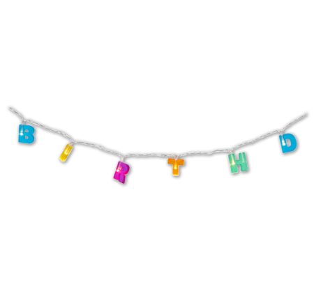 HOME IDEAS Living 13er-LED-Lichterkette HAPPY BIRTHDAY*