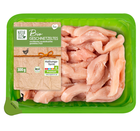 NATURGUT Bio Hähnchen-Geschnetzeltes 