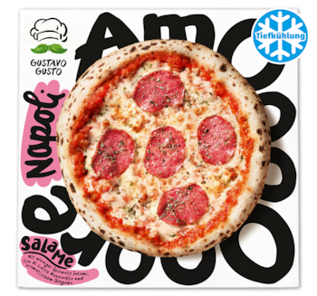 GUSTAVO GUSTO Pizza Napoli Salame 2.99