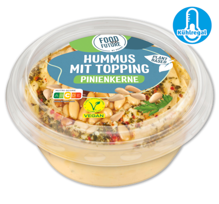 FOOD FOR FUTURE Humus Pinienkerne