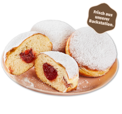 BÄCKERKRÖNUNG Der fruchtig-süß gefüllte Berliner*