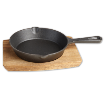 Gusseisernes Grillpfännchen*