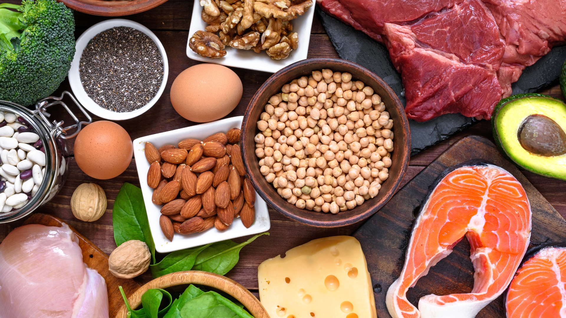 Proteinreiche Lebensmittel