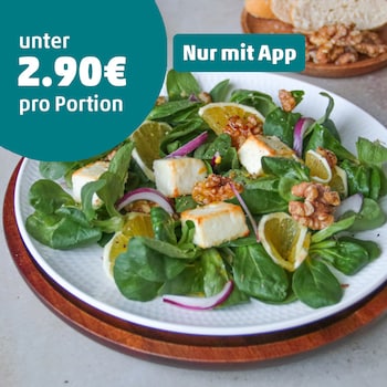 Dieses Bild zeigt den fertigen Salat.