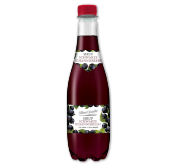 SILBERQUELLE Fruchtsirup Schwarze Johannisbeere