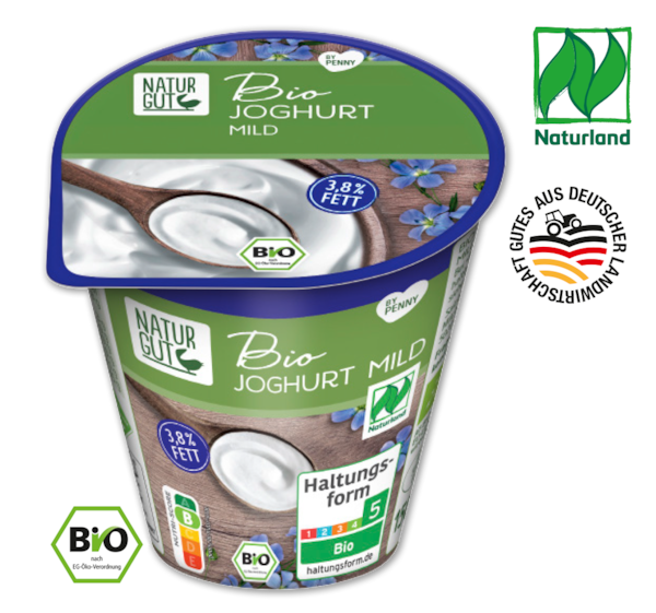 NATURGUT Bio Naturjoghurt 0.45