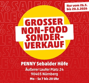 NON-FOOD SONDERVERKAUF SEBALDER HÖFE