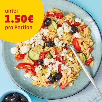 Griechischer Nudelsalat