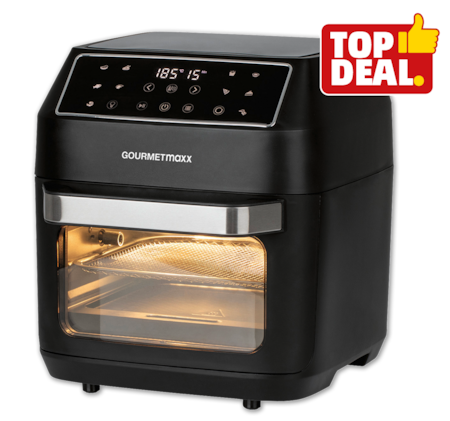 GOURMETMAXX Digitale Heißluftfritteuse 13606*