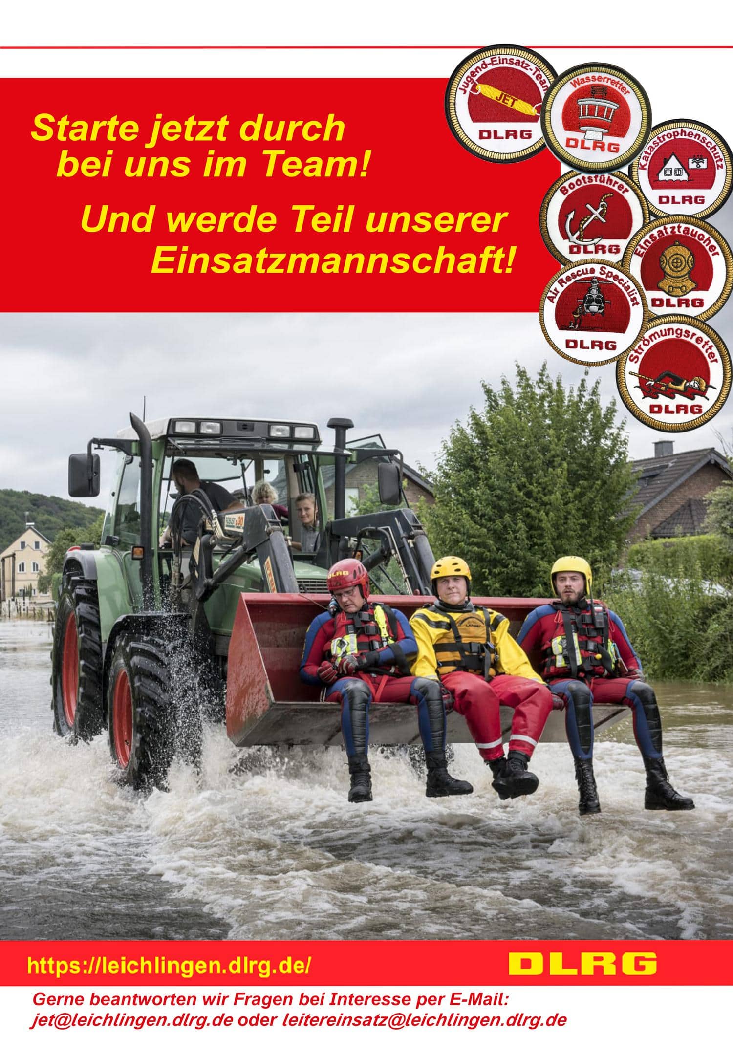 Flyer des Vereins