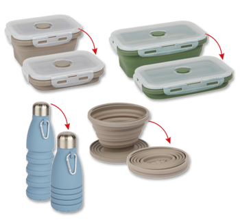 Faltbare Lunchbox und mehr*