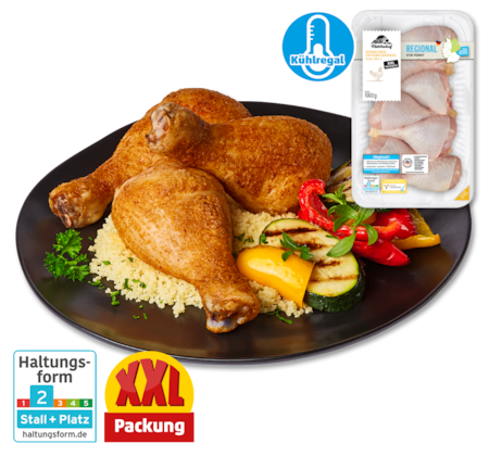 MÜHLENHOF REGIONAL Frische Hähnchen-Unterschenkel