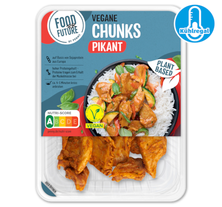 FOOD FOR FUTURE Vegane Chunks Pikant