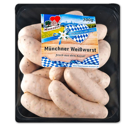 MUNZERT Münchner Weißwurst*
