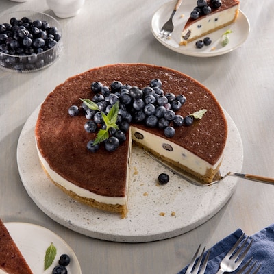 Heidelbeertorte ohne Backen
