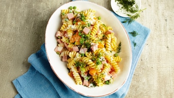 Veganer Nudelsalat