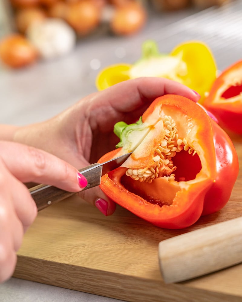 Dieses Bild zeigt die Paprika.