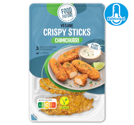 FOOD FOR FUTURE Vegane Crispy Sticks Chimichurri