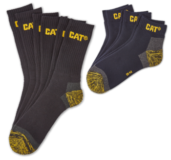CAT Premium-Arbeitssneaker­socken oder -Arbeitssocken*