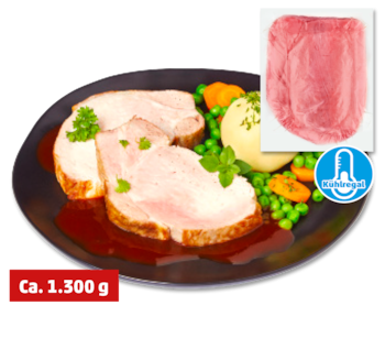 Frischer Schweinerückenbraten*