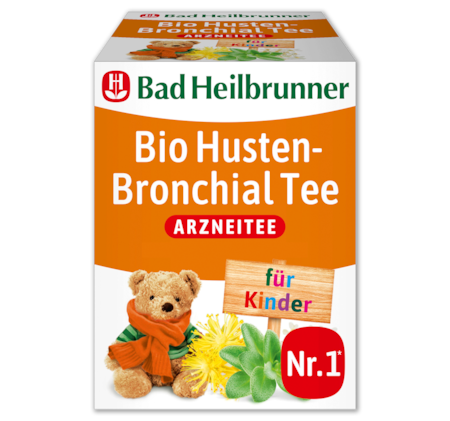 BAD HEILBRUNNER Bio Husten-Bronchial Tee*