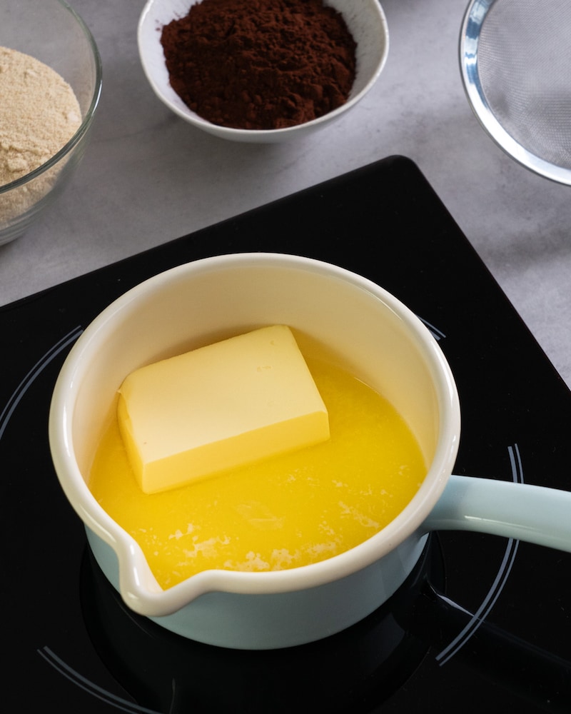 Dieses Bild zeigt die Butter im Topf.