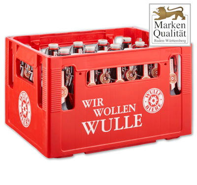WULLE Vollbier hell 13.99