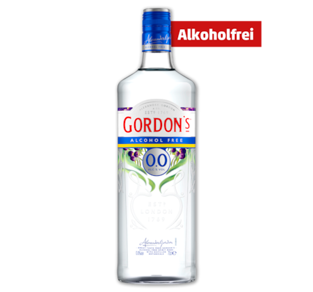 GORDON’S 0,0% alkoholfrei*