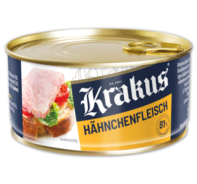 KRAKUS Fleisch im eigenen Saft*