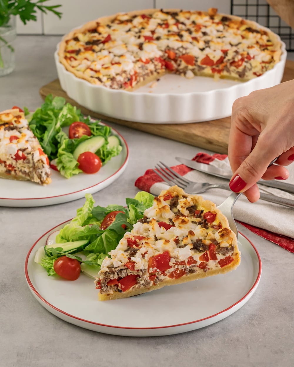 Quiche Rezepte Hackfleisch