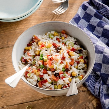 Sommerlicher Reissalat