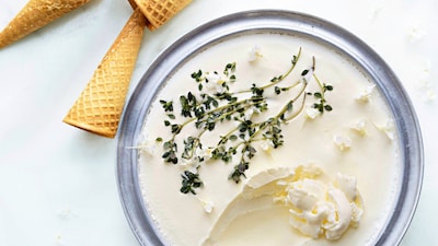 Joghurteis mit Kokosmilch